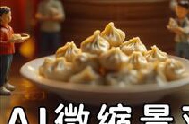用AI做微缩景观动画 | 全流程详解