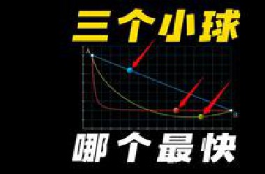 三个小球哪个最快？最速曲线看似简单，却隐藏着物理学深层法则！